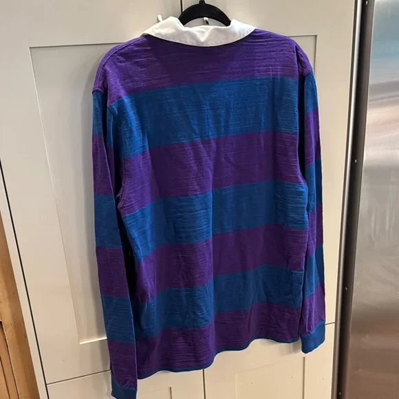 Patagonia Men's Striped Rugby Shirt - size M - Picture 6 of 7